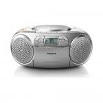 R�dio Leitor de CDs/K7 PHILIPS AZ127/12