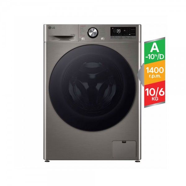 M�quina de Lavar e Secar Roupa LG F4DR7010SGS