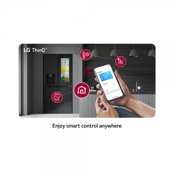 Frigorífico Americano LG GMG860EPBE Frigorífico Americano LG GMG860EPBE