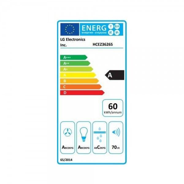 Exaustor de Parede LG HCEZ3626S