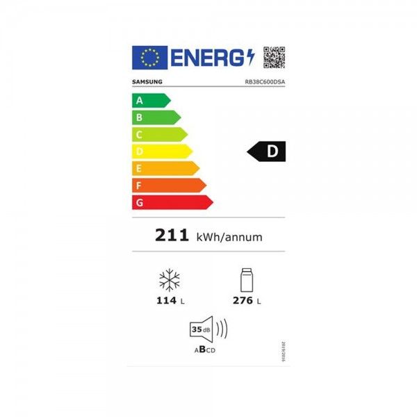 Frigor�fico Combinado SAMSUNG RB38C600DSA/EF