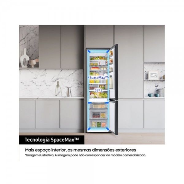 Frigor�fico Combinado SAMSUNG Bespoke RB38C7B6AS9/EF
