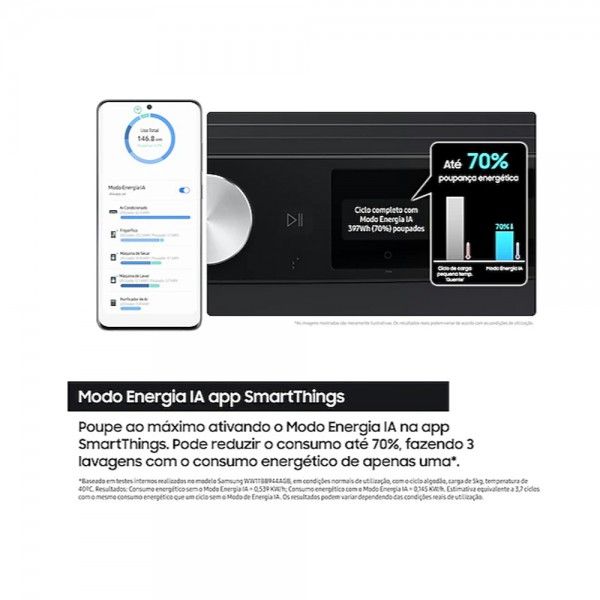 M�quina de Lavar e Secar Roupa SAMSUNG WD11DG6B85BEU3