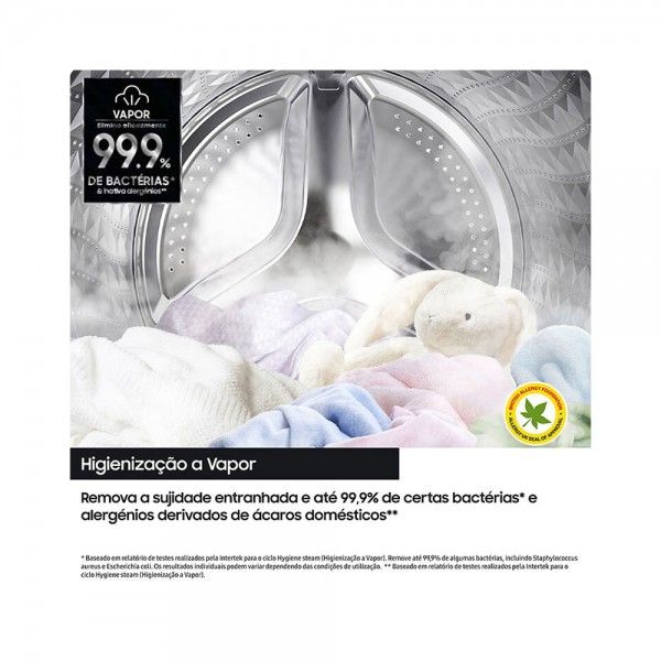 M�quina de Lavar e Secar Roupa AI Eco Bubble SAMSUNG WD90DG5B15BEEP