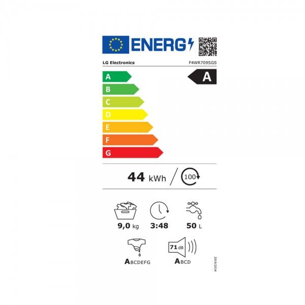 M�quina de Lavar Roupa LG F4WR709SGS