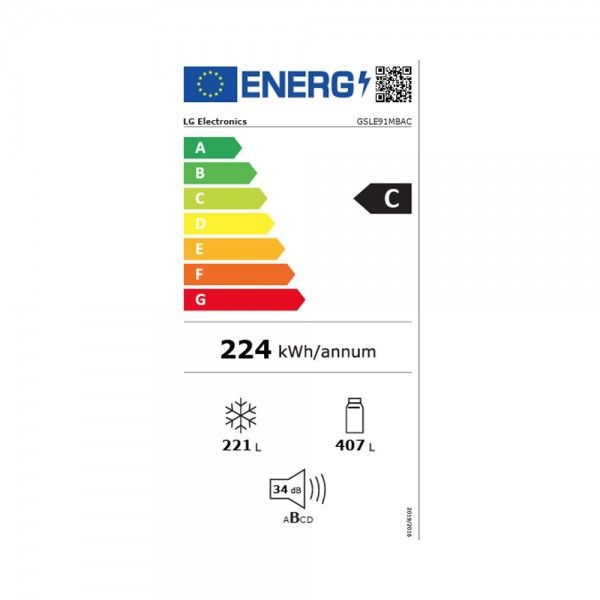 Frigor�fico Americano LG GSLE91MBAC