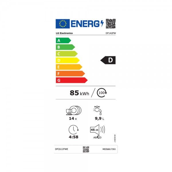 M�quina de Lavar Loi�a LG DF142FW