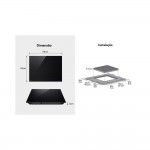 Placa de Indu��o LG CI5Z2423BN