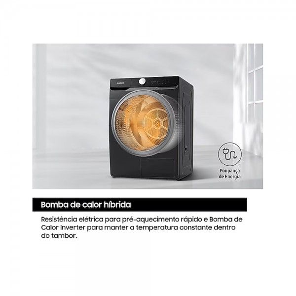 M�quina de Secar Roupa SAMSUNG DV16DG8600BWU3