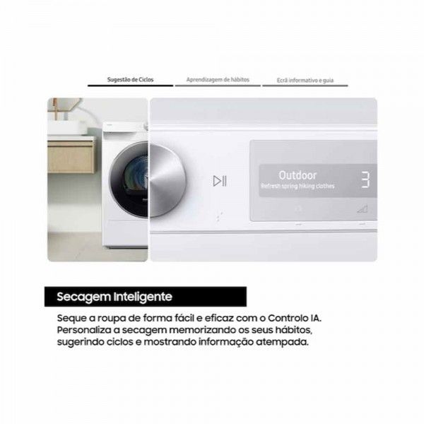 M�quina de Secar Roupa SAMSUNG DV90DG6845LEU3