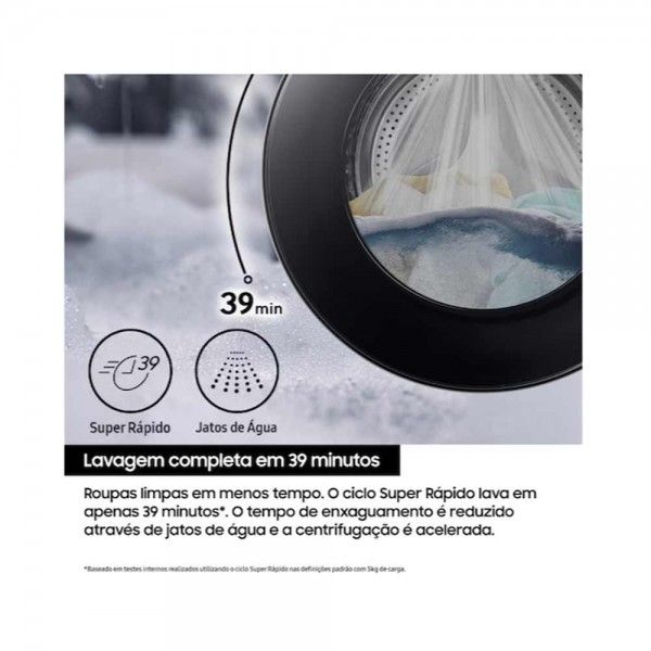M�quina de Lavar Roupa SAMSUNG WW10FG5U34AEEP