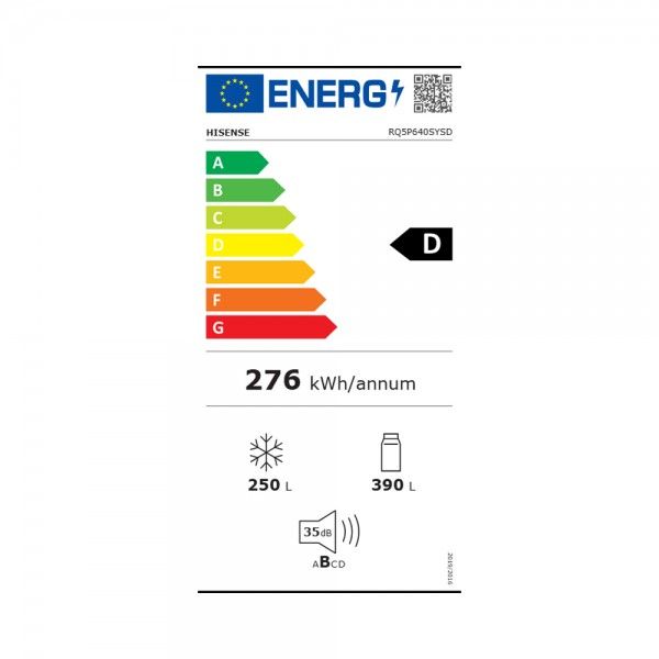Frigor�fico Americano HISENSE RQ5P640SYSD