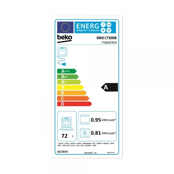 Pack de Encastre Forno + Placa BEKO BBSE17300B