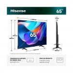 TV HISENSE 65" 65A6S (LED - 4K - Smart TV - 164 cm)