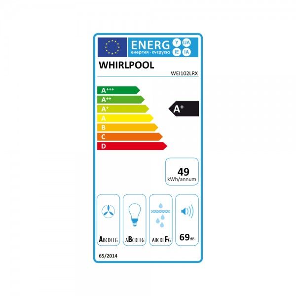 Exaustor de Integrar WHIRLPOOL WEI102LRX