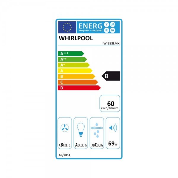 Exaustor de Ilha WHIRLPOOL WIB93LMX