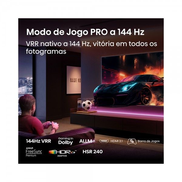 TV HISENSE 98' 98E7Q (QLED - 4K Ultra HD - Smart TV - 248 cm)