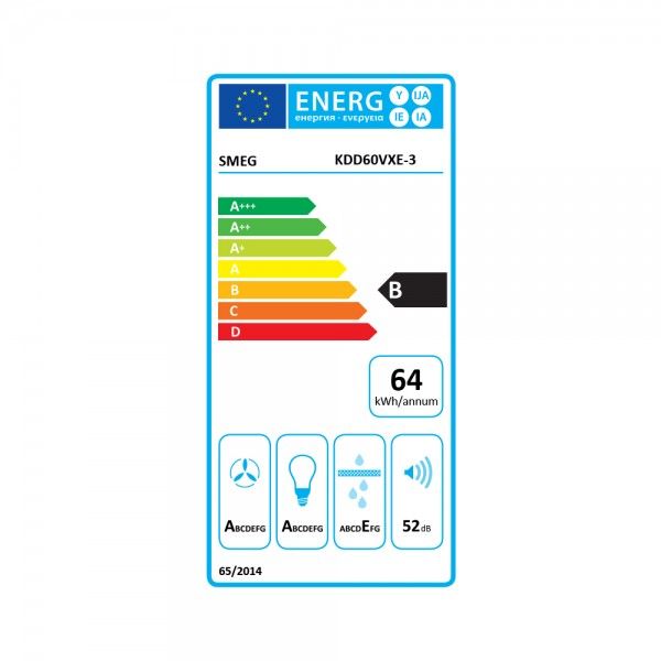 Exaustor de Bancada SMEG KDD60VXE-3