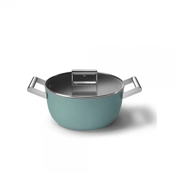 Caçarola alta SMEG CSF2412EGM Caçarola alta SMEG CSF2412EGM