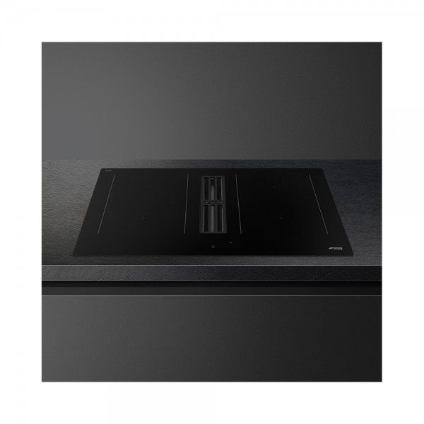 Placa de Indu��o com Exaustor SMEG HOBD382N2