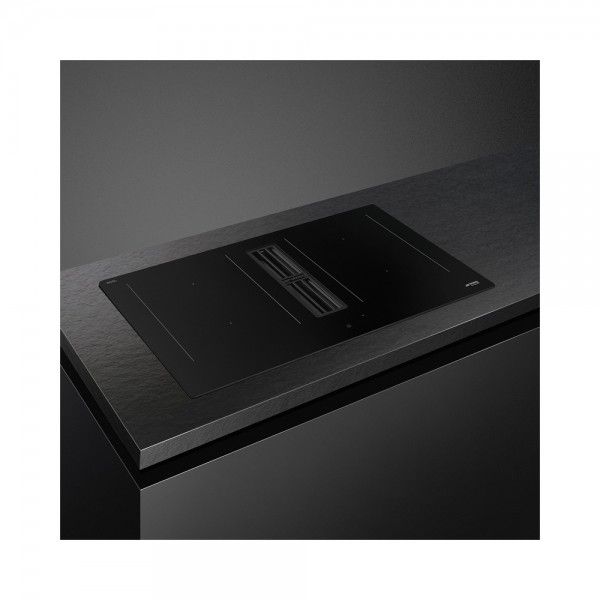 Placa de Indu��o com Exaustor SMEG HOBD382N2