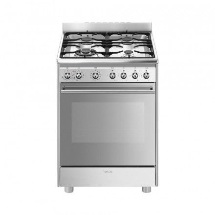Fog�o com Placa a G�s SMEG CX68MF8-2