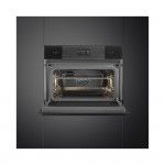 Forno com Micro-Ondas SMEG SO4102M1B3