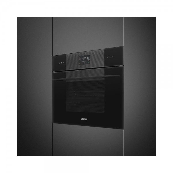 Forno com Micro-Ondas SMEG SO4102M1B3 Forno com Micro-Ondas SMEG SO4102M1B3