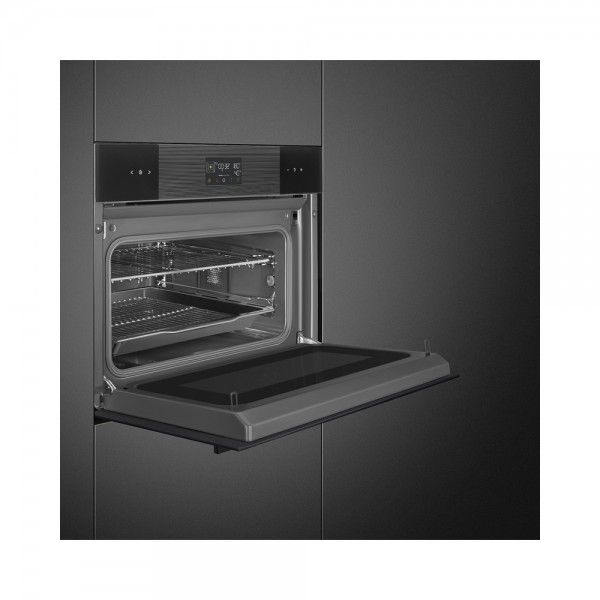 Forno com Micro-Ondas SMEG SO4102M1B3 Forno com Micro-Ondas SMEG SO4102M1B3