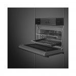 Forno com Micro-Ondas SMEG SO4102M1B3