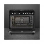 Fog�o com Placa a G�s SMEG CX91GMBL