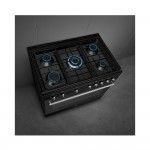 Fog�o com Placa a G�s SMEG CX91GMBL