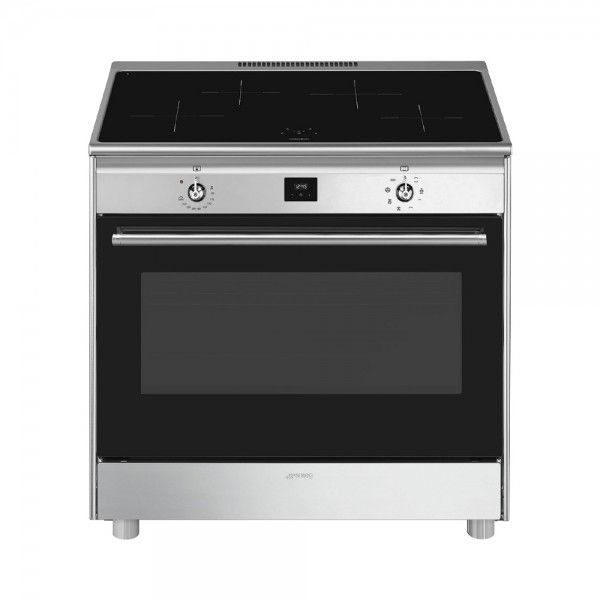 Fog�o com Placas de Indu��o SMEG CG90CIXT