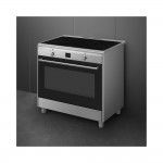 Fog�o com Placas de Indu��o SMEG CG90CIXT