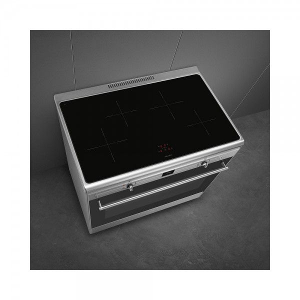 Fog�o com Placas de Indu��o SMEG CG90CIXT