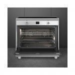 Fog�o com Placas de Indu��o SMEG CG90CIXT
