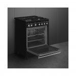 Fog�o com Placa a G�s SMEG CX61GMBL