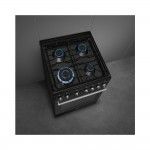 Fog�o com Placa a G�s SMEG CX61GMBL