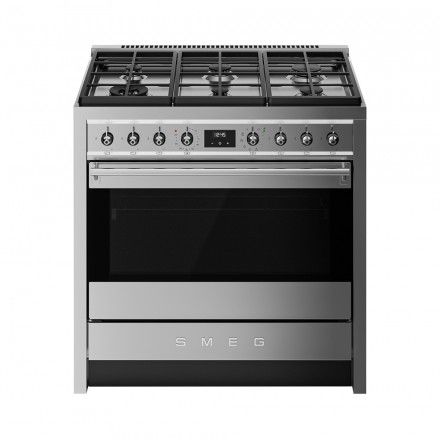 Fog�o com Placa a G�s SMEG A90G001PX