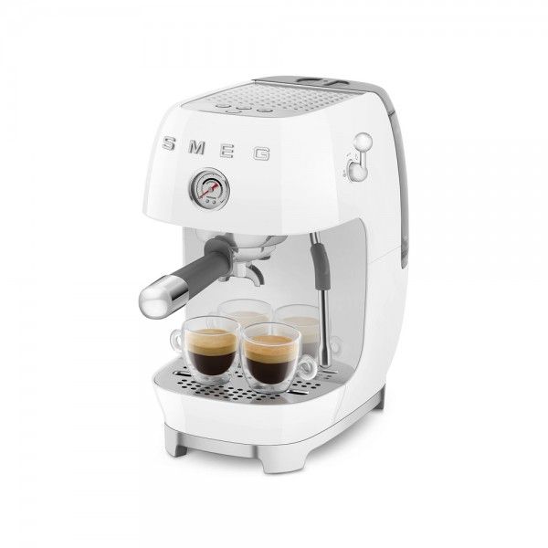M�quina de Caf� Expresso Manual SMEG ECF03WHEU