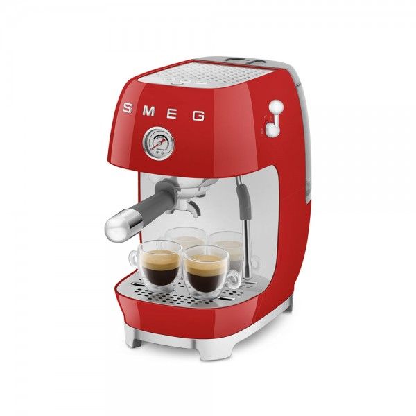 M�quina de Caf� Expresso Manual SMEG ECF03RDEU