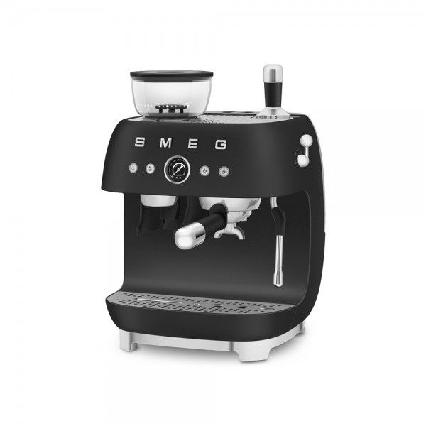 M�quina de Caf� Expresso Manual com Moinho SMEG EGF03BLMEU