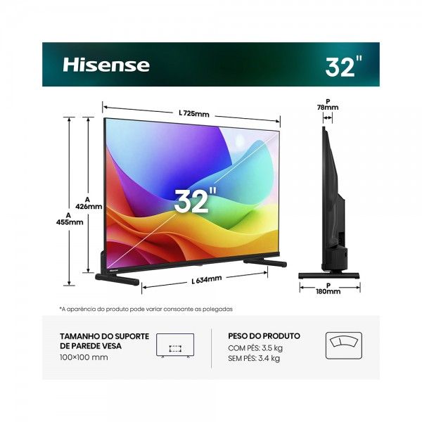 TV HISENSE 32