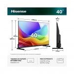 TV HISENSE 40" 40A5S (QLED - Full HD - Smart TV - 100 cm)