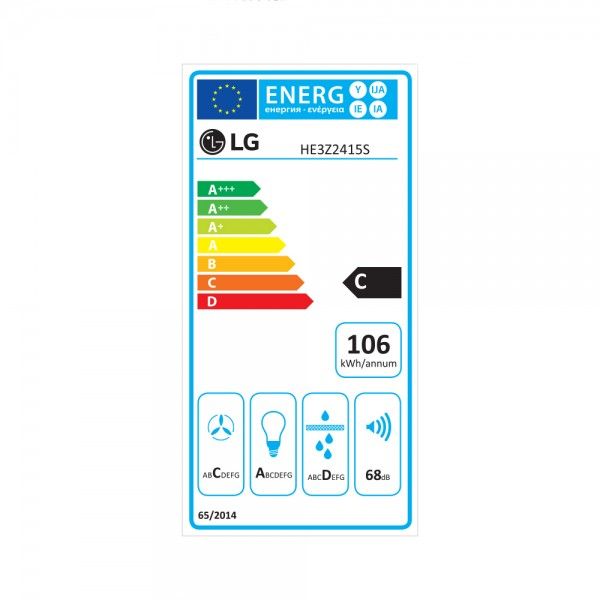 Exaustor de Integrar LG HE3Z2415S