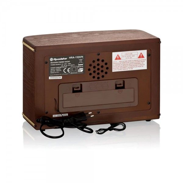 R�dio de Mesa Vintage ROADSTAR HRA-1500/N