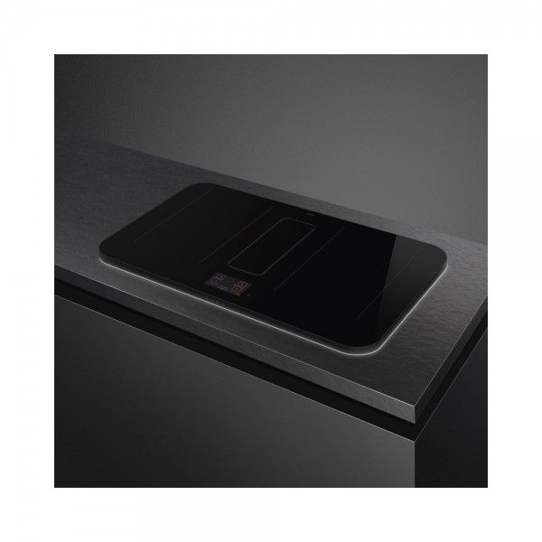 Placa�de Indu��o com Exaustor SMEG HHSL7845MB