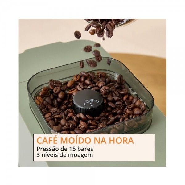 M�quina de Caf� Autom�tica KRUPS SA401LE0