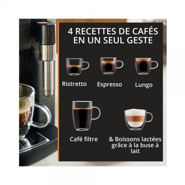 M�quina de Caf� Autom�tica KRUPS Intensity Up Coffee EA5008E0