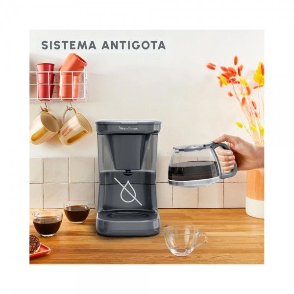 M�quina de Caf� Filtro MOULINEX Plaino FG1M1BE0